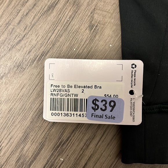 Lululemon Free to Be Elevated Bra - Picture 3 of 3